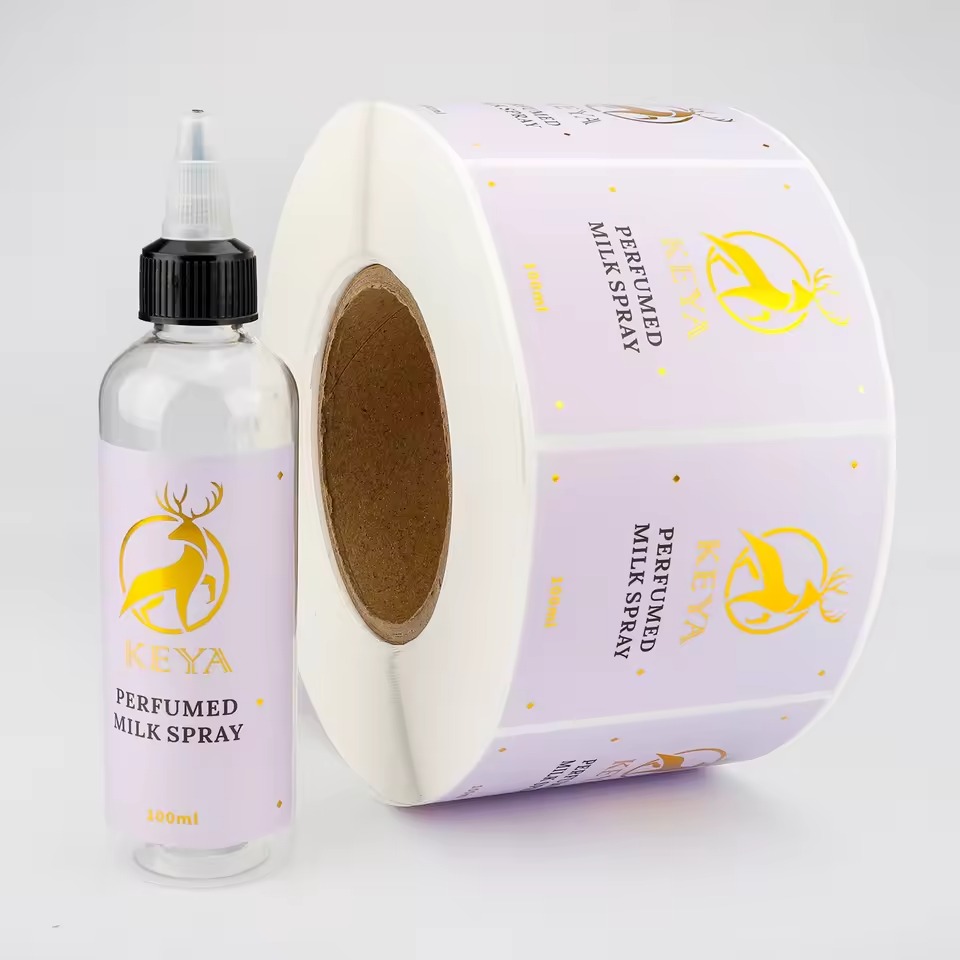 Custom Biodegradable Shampoo L - Sticker Label Roll recension och pris