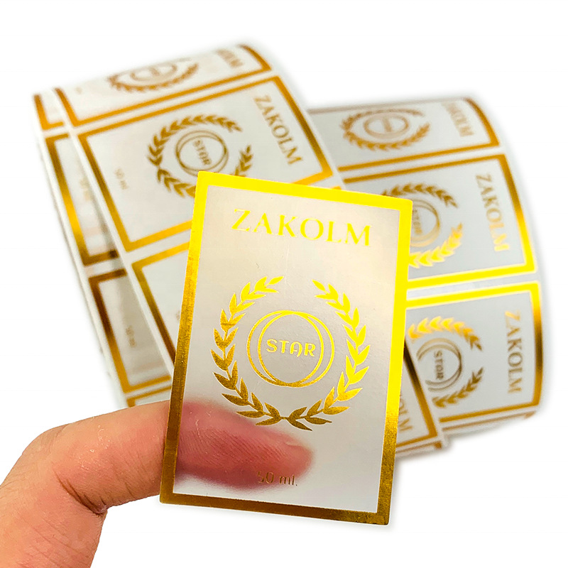 Custom Self-Adhesive Transpare - Sticker Label Roll recension och pris