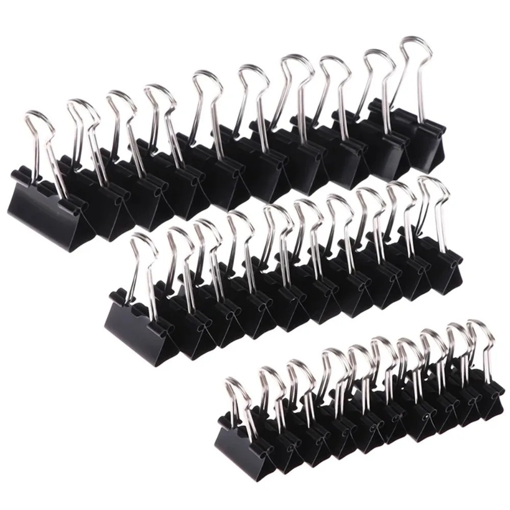 10 pieces Metal Paper Clip 19  - Binder Clip Assorted recension och pris